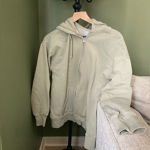 Aritzia COZYAF Zip-Up Jacket